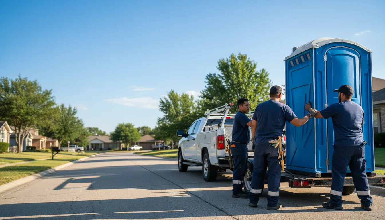 Portable Toilet Rental in Buffalo, TX near me
